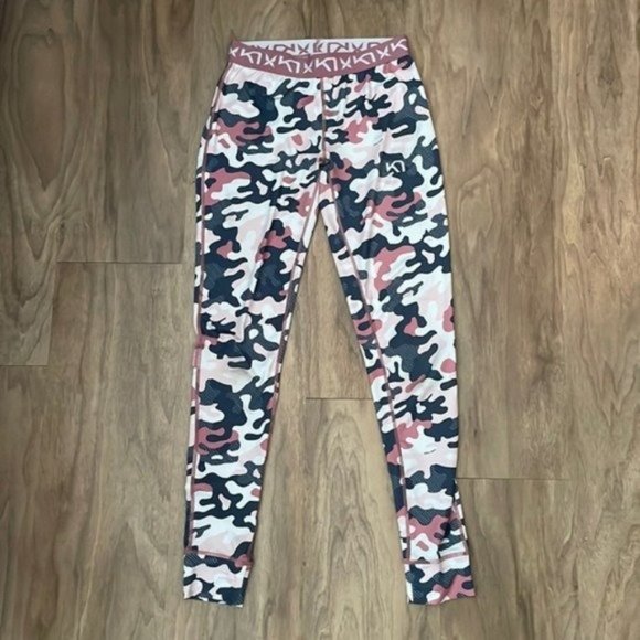 Kari Traa Fantastisk Base Layer Camo Pants S - Picture 3 of 8